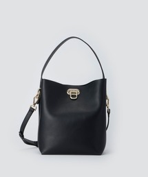 PELLICO（ペリーコ）の「ANELLI TURNLOCK  GRANDE バッグ BLACK（ハンドバッグ）」
