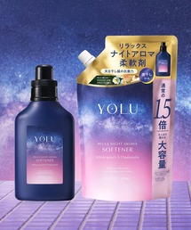 YOLU（ヨル）の「YOLU ヨル リラックスナイト アロマ 柔軟剤 ボトル 詰め替え 600ml 2点セット（ランドリーグッズ）」