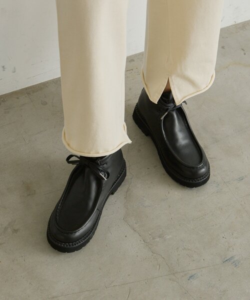 ear PAPILLONNER(イアパピヨネ)の「ラフスウェットパンツ【SUM1 STYLE×MONT KEMMEL】(その他パンツ・レディース・ブラック/アイボリー・FREE)」の20枚目の写真
