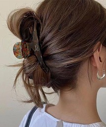 WARAIJOGO（ワライジョウゴ）の「アクリル ヘアクリップ (DAY)（バレッタ/ヘアクリップ）」