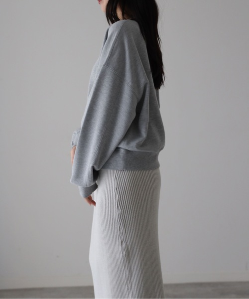 model：164cm. 着用サイズ：FREE