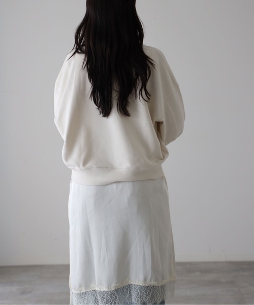 model：164cm. 着用サイズ：FREE