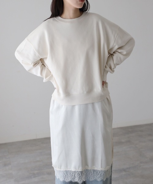model：164cm. 着用サイズ：FREE