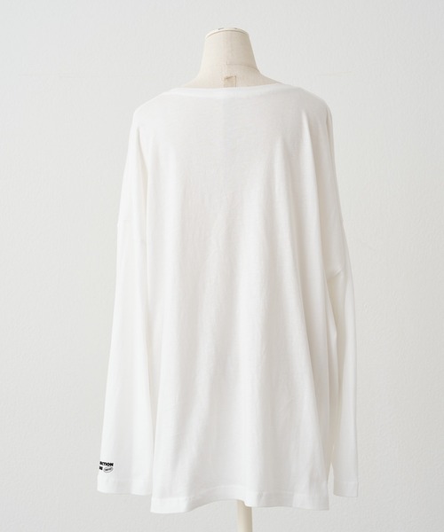 PUAL CE CIN(ピュアルセシン)の「【F&B】オーガニックコットンシアーガーゼカットソー(Tシャツ/カットソー・レディース・ブラウン/チャコールグレー/オフホワイト・FREE)」の16枚目の写真