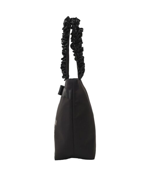 Maison de FLEUR(メゾンドフルール)の「ブランドロゴフリルハンドルトートMバッグ(トートバッグ・レディース・ピンク系その他2/ピンク/ブラック・FREE)」の9枚目の写真
