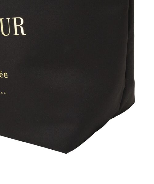 Maison de FLEUR(メゾンドフルール)の「ブランドロゴフリルハンドルトートMバッグ(トートバッグ・レディース・ピンク系その他2/ピンク/ブラック・FREE)」の14枚目の写真