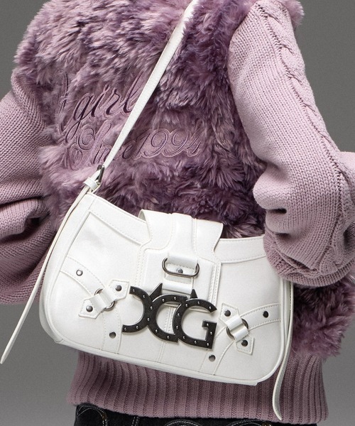 XG LOGO PLATE SHOULDER BAG（ショルダーバッグ）｜X-girl（エックス