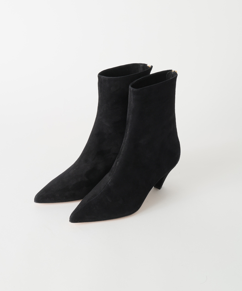 NEBULONI E(ネブローニ)の「NEBULONI.E ネブローニ Back Zip Boots H;5cm Camo 7720C AGU(ブーツ・レディース・ブラック・39/38/37/36)」の5枚目の写真