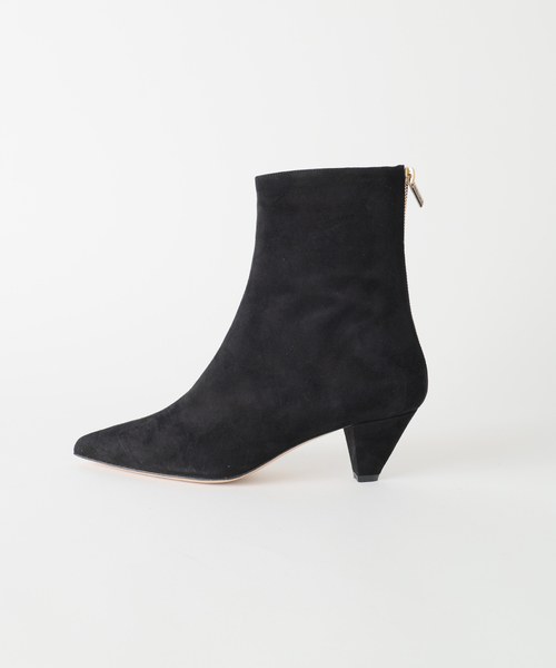 NEBULONI E(ネブローニ)の「NEBULONI.E ネブローニ Back Zip Boots H;5cm Camo 7720C AGU(ブーツ・レディース・ブラック・39/38/37/36)」の6枚目の写真