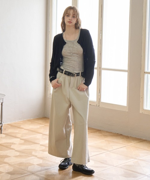 Birthday room（バースデイルーム）の「ボタニカルスタッズベルト/Botanical Studded Belt（ベルト・レディース・ブラック/ホワイト・FREE）」の10枚目の写真