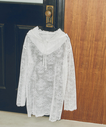 ARCHIVE STANCE（アーカイブスタンス）の「ARCHIVE STANCE / アーカイブスタンス lace hoodie（パーカー）」