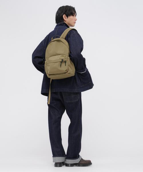 MHL.(エムエイチエル)の「NYLON CANVAS(バックパック/リュック・レディース・ブラック/ベージュ・FREE)」の10枚目の写真