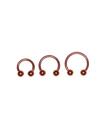 MORPH モルフ サーキュラー CCB ボディーピアス 14ゲージ 6mm~12mm