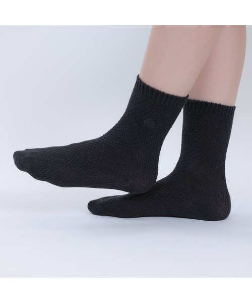 MARY QUANT(マリークワント)の「カノコ ソックス(ソックス/靴下・レディース・テラコッタ/チャコールグレー/ブラウン/ブルー・FREE)」の2枚目の写真