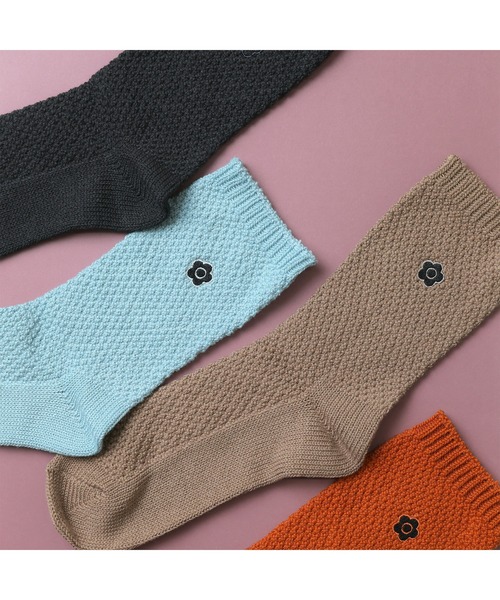 MARY QUANT(マリークワント)の「カノコ ソックス(ソックス/靴下・レディース・テラコッタ/チャコールグレー/ブラウン/ブルー・FREE)」の7枚目の写真