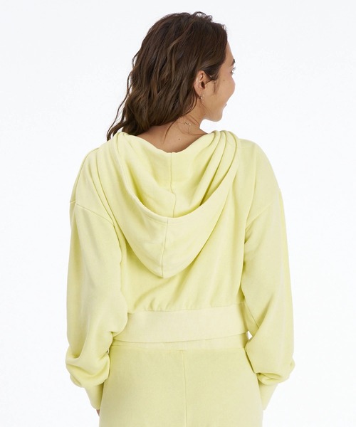 ROXY（ロキシー）の「ROXY SALT FADE ZIP パッチロゴ ジップフーディ スウェットパーカー 【2026年秋冬モデル】/ロキシーショート丈フーディー（パーカー・レディース・グレー/ネイビー/グリーン・MEDIUM/SMALL/LARGE）」の19枚目の写真