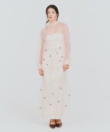 <GLR_MINE>ビジュー キャミソール ワンピース