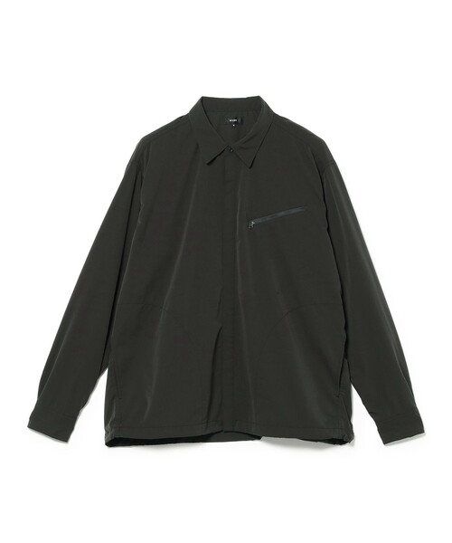 BEAMS(ビームス)の「テックシャツ(シャツ/ブラウス・メンズ・チャコールグレー/ブラック・L/M/S)」の2枚目の写真