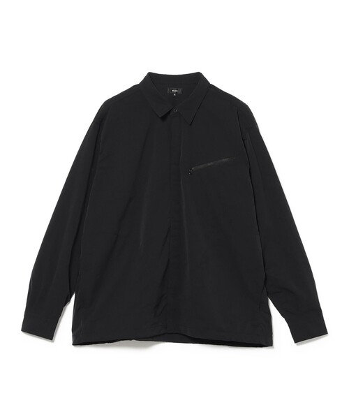 BEAMS(ビームス)の「テックシャツ(シャツ/ブラウス・メンズ・チャコールグレー/ブラック・L/M/S)」の1枚目の写真