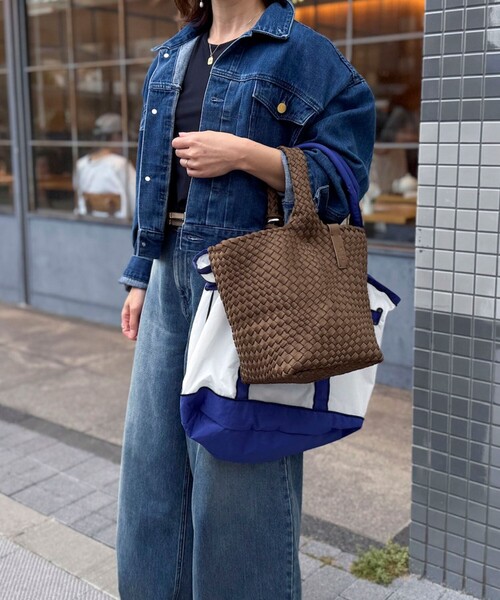 NOLLEY’S（ノーリーズ）の「メッシュ2wayワンハンドルバッグ（ショルダーバッグ・レディース・ブラウン系その他/チャコールグレー/グリーン/ブラック/アイボリー・FREE）」の9枚目の写真