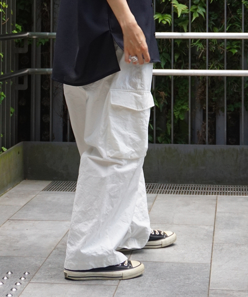 JOURNAL STANDARD LUXE(ジャーナルスタンダード ラックス)の「コウミツドツイル スティックパンツ(その他パンツ・レディース・ホワイト/カーキ・FREE)」の6枚目の写真
