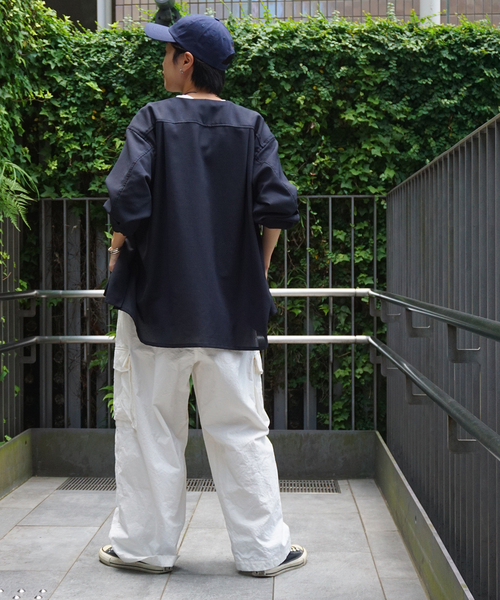 JOURNAL STANDARD LUXE(ジャーナルスタンダード ラックス)の「コウミツドツイル スティックパンツ(その他パンツ・レディース・ホワイト/カーキ・FREE)」の7枚目の写真