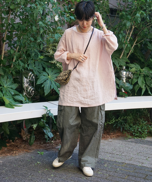 JOURNAL STANDARD LUXE(ジャーナルスタンダード ラックス)の「コウミツドツイル スティックパンツ(その他パンツ・レディース・ホワイト/カーキ・FREE)」の10枚目の写真