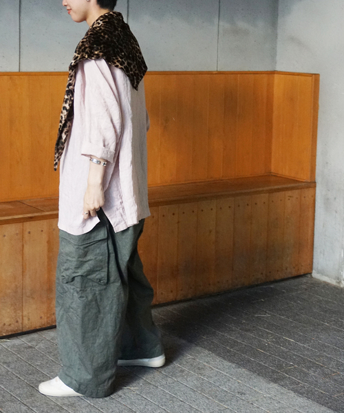 JOURNAL STANDARD LUXE(ジャーナルスタンダード ラックス)の「コウミツドツイル スティックパンツ(その他パンツ・レディース・ホワイト/カーキ・FREE)」の12枚目の写真