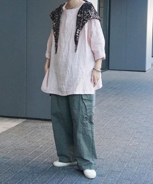 JOURNAL STANDARD LUXE(ジャーナルスタンダード ラックス)の「コウミツドツイル スティックパンツ(その他パンツ・レディース・ホワイト/カーキ・FREE)」の13枚目の写真