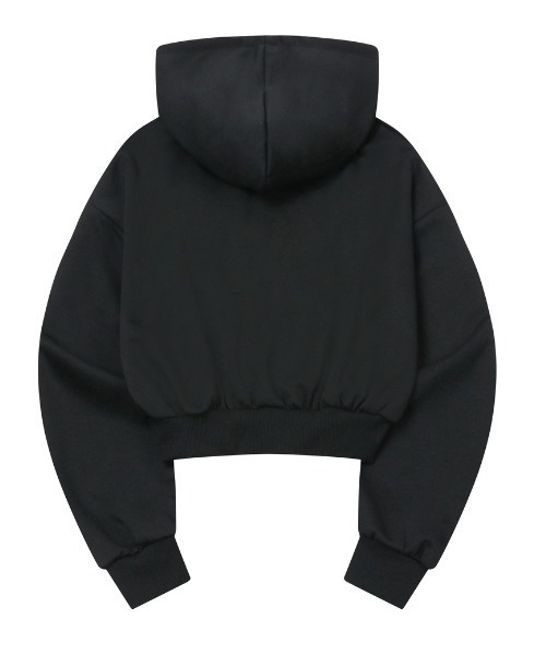 CATSAVETHEWORLD(キャットセーブザワールド)の「◇CATSAVETHEWORLD◇ブランド直輸入正規品/Bey シグネチャー 2WAYフードジップアップ Bey Signature 2-Way Hood Zip Up(パーカー・レディース・グレー/ブラック・S)」の11枚目の写真