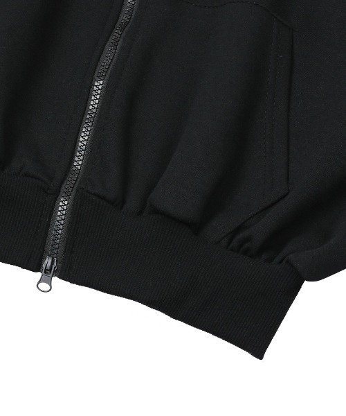 CATSAVETHEWORLD(キャットセーブザワールド)の「◇CATSAVETHEWORLD◇ブランド直輸入正規品/Bey シグネチャー 2WAYフードジップアップ Bey Signature 2-Way Hood Zip Up(パーカー・レディース・グレー/ブラック・S)」の14枚目の写真