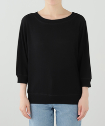 IENA | ガーゼフライス ボートネックプルオーバー(Tシャツ/カットソー)