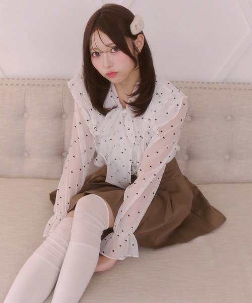 Rmine(アールマイン)の「ハイウエストプリーツミニスカート(スカート・レディース・ブラウン/グレー/ブラック・SMALL/MEDIUM)」の14枚目の写真