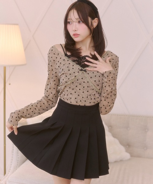 Rmine(アールマイン)の「ハイウエストプリーツミニスカート(スカート・レディース・ブラウン/グレー/ブラック・SMALL/MEDIUM)」の4枚目の写真