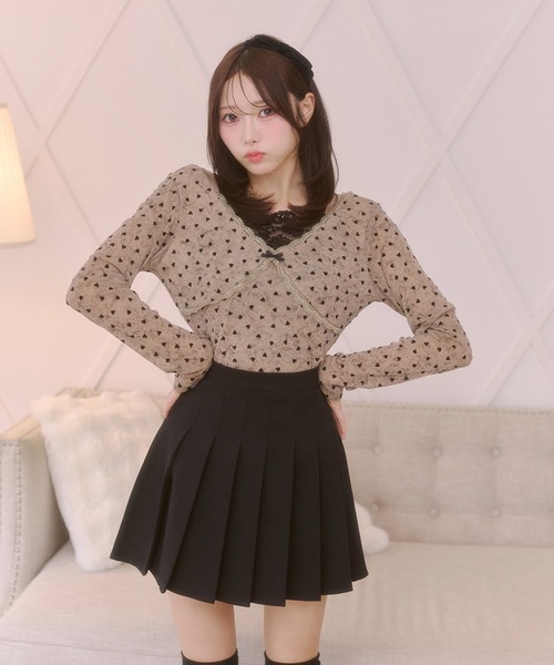 Rmine(アールマイン)の「ハイウエストプリーツミニスカート(スカート・レディース・ブラウン/グレー/ブラック・SMALL/MEDIUM)」の5枚目の写真