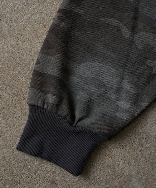 ADAMASTE(アダマスト)の「Double Zip-Up Short Hoodie Camo - 迷彩ダブルショートフーディー【短丈】(パーカー・メンズ・グレー系カモフラージュ/グリーン系カモフラージュ・SMALL/MEDIUM/LARGE)」の19枚目の写真