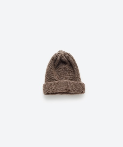 KIJIMA TAKAYUKI(キジマ タカユキ)の「MOHAIR BLEND LONG BEANIE(ニットキャップ/ビーニー・レディース・ブラック/ブラウン/グレー系その他/ピンク・FREE)」の2枚目の写真