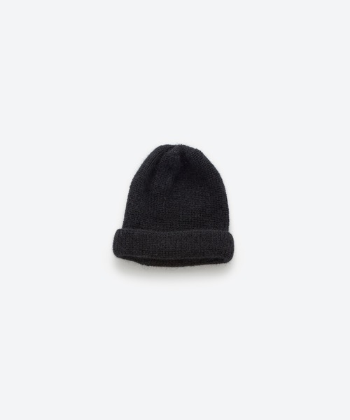 KIJIMA TAKAYUKI(キジマ タカユキ)の「MOHAIR BLEND LONG BEANIE(ニットキャップ/ビーニー・レディース・ブラック/ブラウン/グレー系その他/ピンク・FREE)」の1枚目の写真