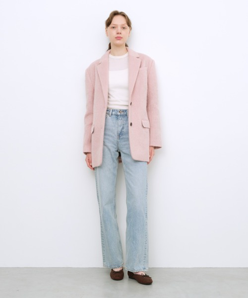 Launa lea(ラウナレア)の「【26秋冬】レースパイピングリボンバレエシューズ(B1616,B1616A,B1616C)(バレエシューズ・レディース・ピンク/アニマル/ダークブラウン/ブラック系その他/レオパード・23.5cm/23.0cm/22.0cm/22.5cm/24.5cm/24.0cm/25.0cm)」の13枚目の写真