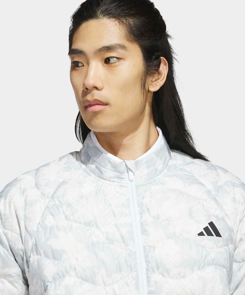 adidas（アディダス）の「ダウンジャケット【adidas Golf/アディダスゴルフ】（ダウンジャケット/コート・メンズ・ホワイト・X-LARGE/MEDIUM/LARGE/XX-LARGE）」の3枚目の写真