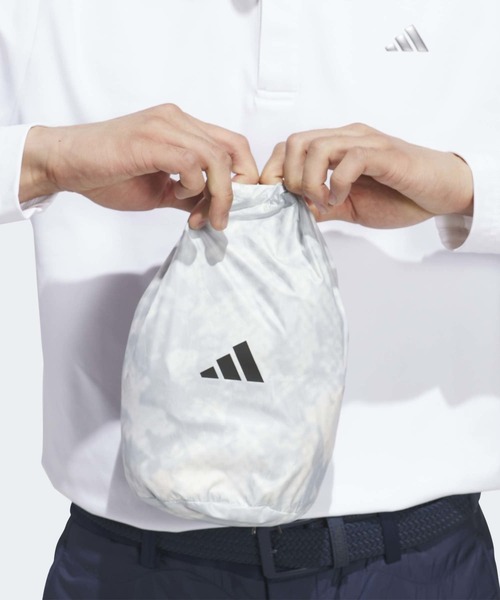 adidas（アディダス）の「ダウンジャケット【adidas Golf/アディダスゴルフ】（ダウンジャケット/コート・メンズ・ホワイト・X-LARGE/MEDIUM/LARGE/XX-LARGE）」の4枚目の写真