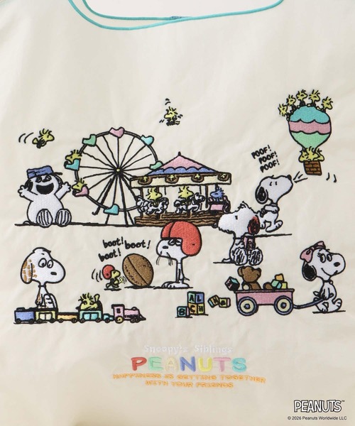 Three Four Time(スリーフォータイム)の「<一部店舗・WEBにて販売>【Ball&Chain×PEANUTS】SNOOPYS SIBLINGS M(トートバッグ・レディース・チャコールグレー/アイボリー・FREE)」の10枚目の写真