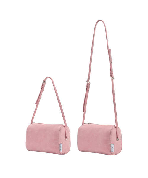 MELLOTORY(メロートリー)の「2WAY スエード ミニバッグ (4カラー)(ショルダーバッグ・レディース・スカイブルー/ピンク/ライトグリーン/プラム・FREE)」の1枚目の写真