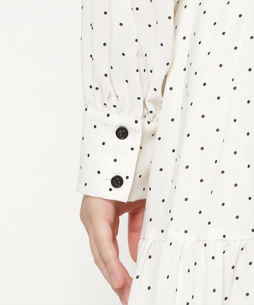 WILLSELECTION(ウィルセレクション)の「ラッフルフリルティアードワンピース(ワンピース・レディース・ブラック系その他/ホワイト系その他/ブラウン系その他・FREE)」の19枚目の写真