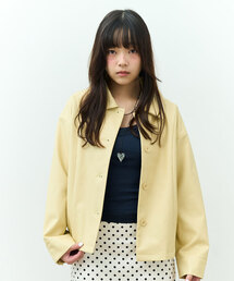 ボタンデザインブルゾン / Button-Front Blouson