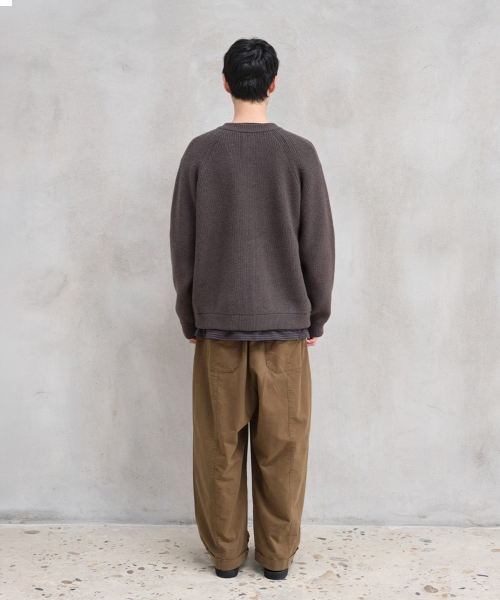 HORLISUN(ホーリーサン)の「Annette Wool Heavy Rib Knit Cardigan Spain Olive(カーディガン/ボレロ・メンズ・その他・MEDIUM/LARGE)」の5枚目の写真