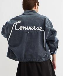 BACK-SPINDLE INDIGO CORDUROY BLOUSON