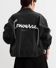 BACK-SPINDLE INDIGO CORDUROY BLOUSON