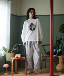 STOF/ストフ/PIGMENT-DYED L/S TEE C/AMITY