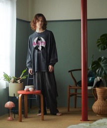 STOF/ストフ/PIGMENT-DYED L/S TEE C/AMITY